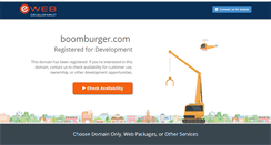 Desktop Screenshot of boomburger.com